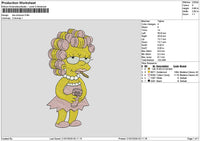 Lisa2107 Embroidery File 6 sizes