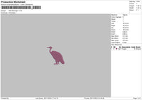 Little Flamingo Embroidery File 6 sizes