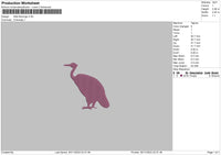 Little Flamingo Embroidery File 6 sizes