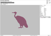 Little Flamingo Embroidery File 6 sizes