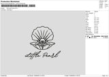 Little Pearl Embroidery File 6 sizes