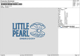 Littlepearl V2 Embroidery File 6 sizes