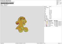 Littlesimba Embroidery File 6 sizes