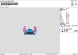 Little Stitch Head Embroidery File 6 sizes