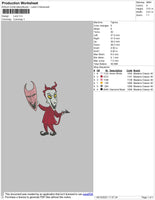 Lock Embroidery File 4 size