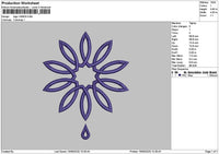 Logo 1606 Embroidery File 6 sizes