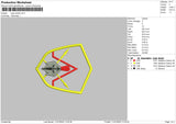 Logoshield Embroidery File 6 sizes