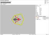 Logoshield Embroidery File 6 sizes