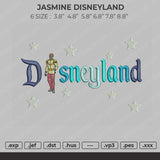 Lord Disneyland Embroidery File 6 size