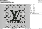 Louis Vuitton Pattern Embroidery File 4 size