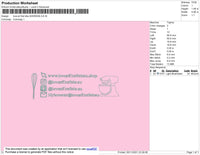Love At First Embroidery File 4 size