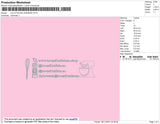 Love At First Embroidery File 4 size