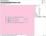 Love At First Embroidery File 4 size