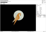 Love Bird Embroidery File 5 sizes