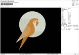 Love Bird Embroidery File 5 sizes
