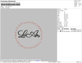 Lash Alley Embroidery File 4 size