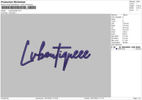 Laboutiqueee Embroidery File 4 size