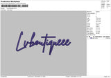 Laboutiqueee Embroidery File 4 size