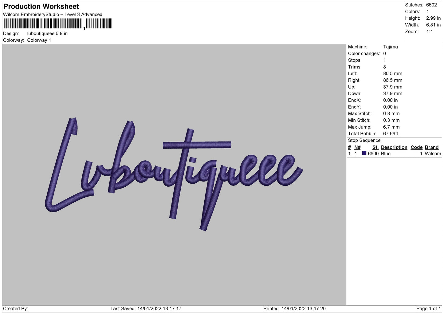 Laboutiqueee Embroidery File 4 size