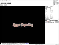 Lussa Embroidery File 4 size