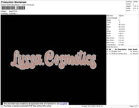 Lussa Embroidery File 4 size