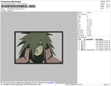 Madara Rectangle Embroidery File 4 size