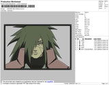 Madara Rectangle Embroidery File 4 size