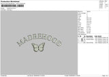 Madrehood Embroidery File 4 size