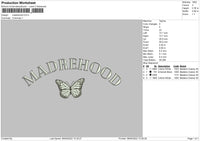Madrehood Embroidery File 4 size