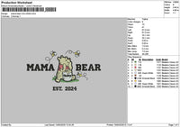 Beartext 1404a Embroidery File 6 sizes