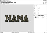 Mama Leopard 01 Embroidery File 6 sizes