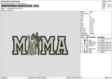Mama Photoflat 1612 Embroidery File 6 sizes