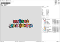 Manana Sv3 Embroidery File 6 sizes