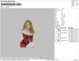 Mariah Carey Embroidery File 4 size