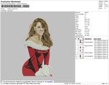 Mariah Carey Embroidery File 4 size