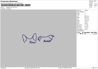Marshall Cara Embroidery File 6 sizes