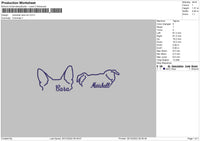 Marshall Cara Embroidery File 6 sizes