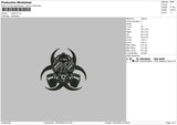 Mask V3 Embroidery File 5 size