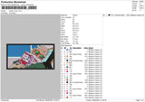 Master Roshi Embroidery File 4 size