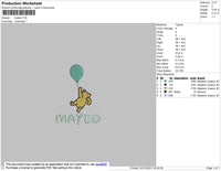 Mateo Embroidery File 4 size