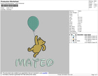 Mateo Embroidery File 4 size