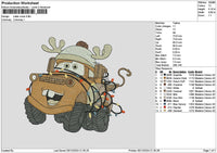 Santa Mater Embroidery File 6 sizes