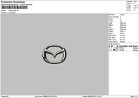 Mazda 0606 Embroidery File 6 sizes