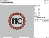 Mr Creative Embroidery File 4 size
