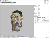 Mac Miller Face Embroidery File 4 size