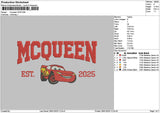 Mcqueen 2025 2012 Embroidery 2 Files