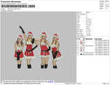 Means Girls Embroidery File 4 size