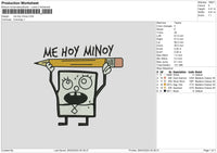 Spongeline Embroidery File 6 sizes