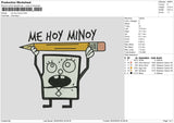 Spongeline Embroidery File 6 sizes