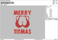 Merrytext 0709 Embroidery File 6 sizes